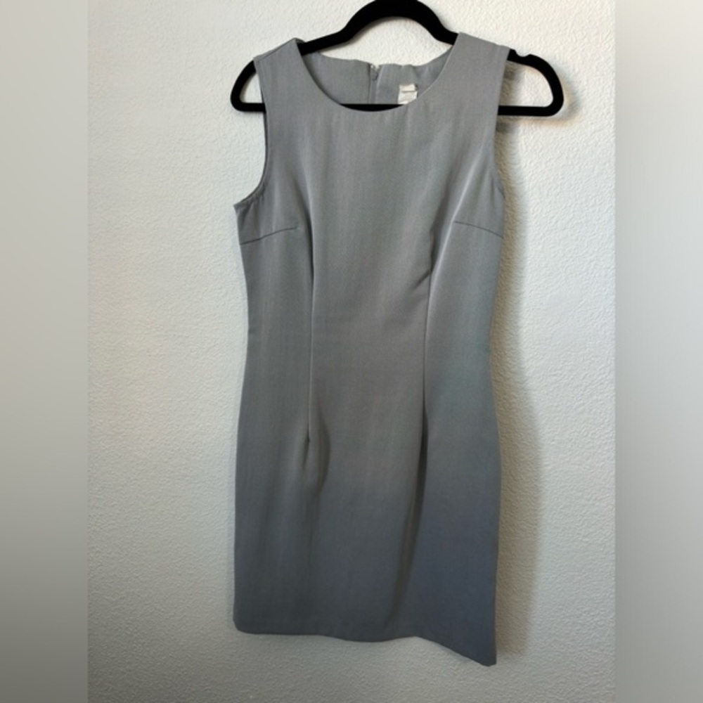 *SOLD* Vintage Grey Sheath Dress